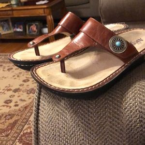 Brown sandals